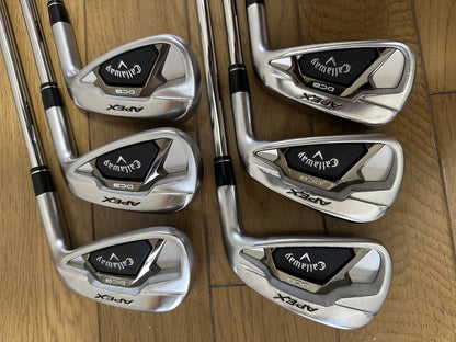 Callaway Apex DCB Irons 5-9 (6pc) — Zelos 7 — Japan Model, Used
