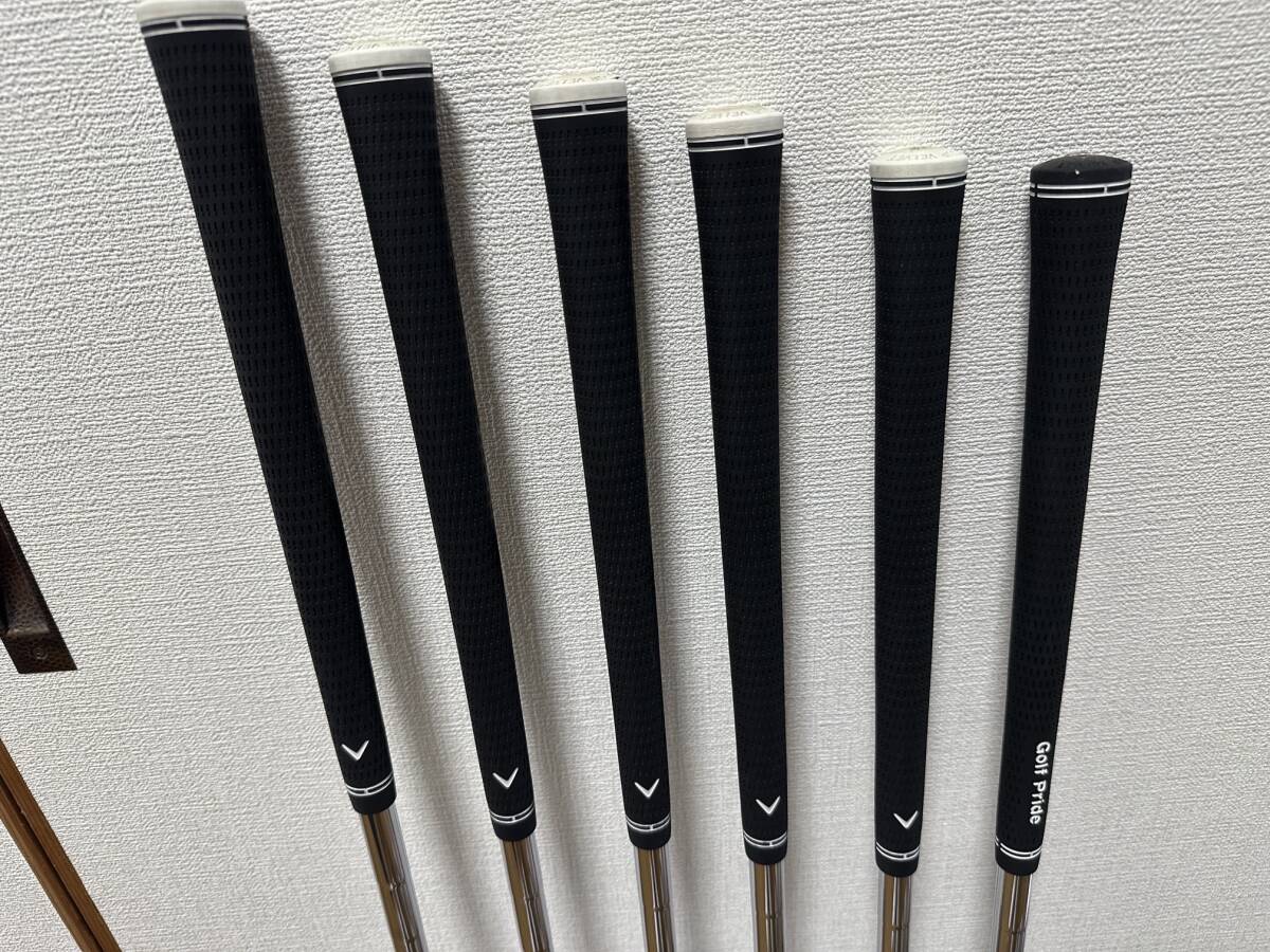 Callaway Apex DCB Irons 5-9 (6pc) — Zelos 7 — Japan Model, Used