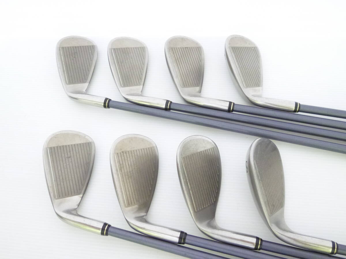 Dunlop XXIO Ladies Irons (8pc) — Flex L — Japan Model, Used
