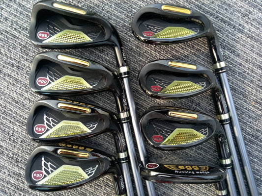 PRGR Super Egg Irons (8pc) — Japan Model, Used