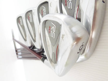 PRGR RS RED Irons (5pc) — Speeder SR — Japan Model, Used