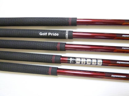 PRGR RS RED Irons (5pc) — Speeder SR — Japan Model, Used