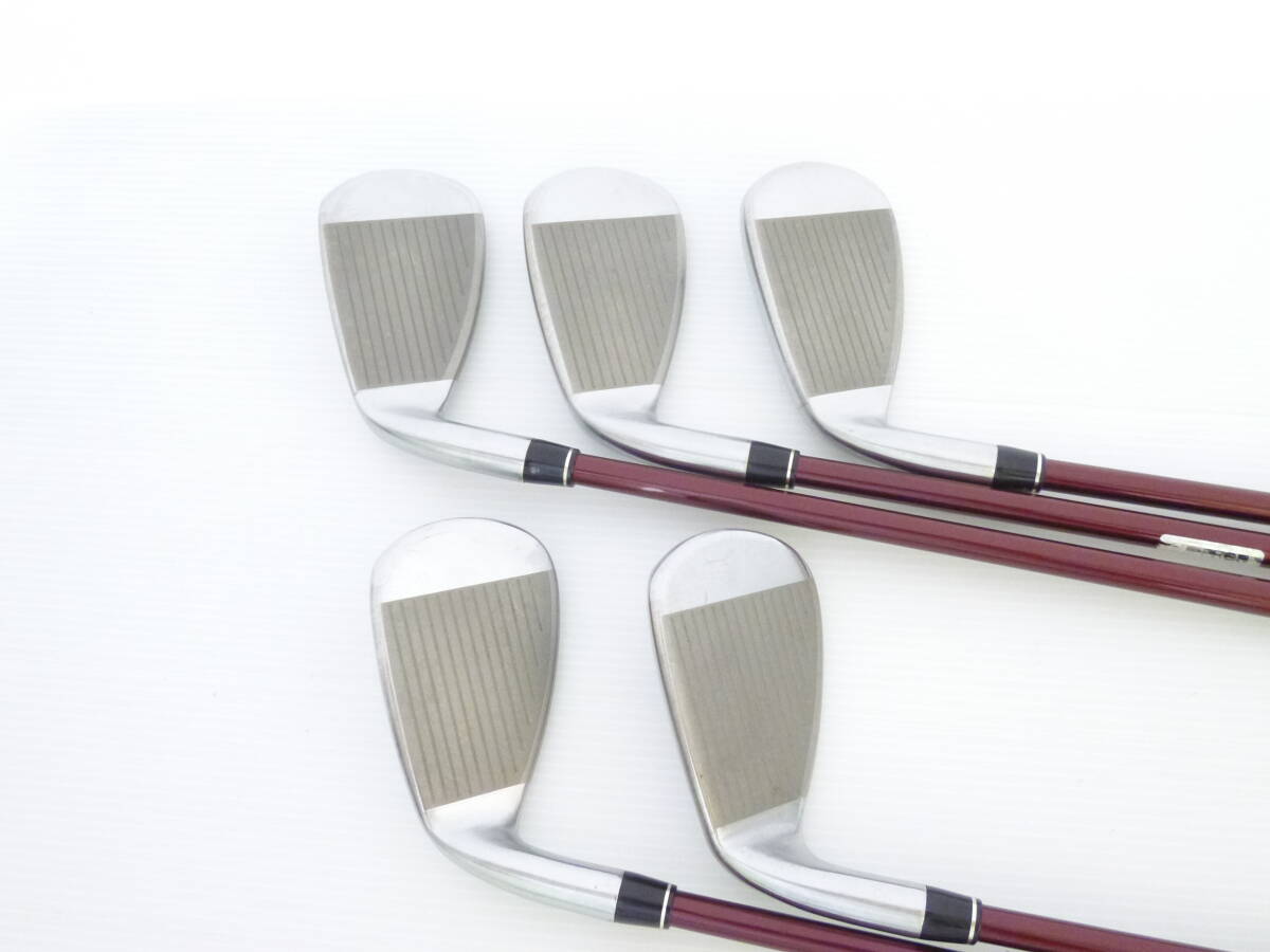 PRGR RS RED Irons (5pc) — Speeder SR — Japan Model, Used