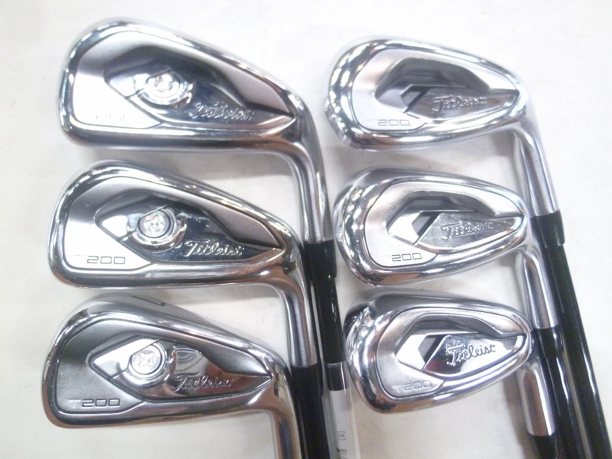 Titleist T200 Irons 5-PW (6pc) — Japan Model, Used