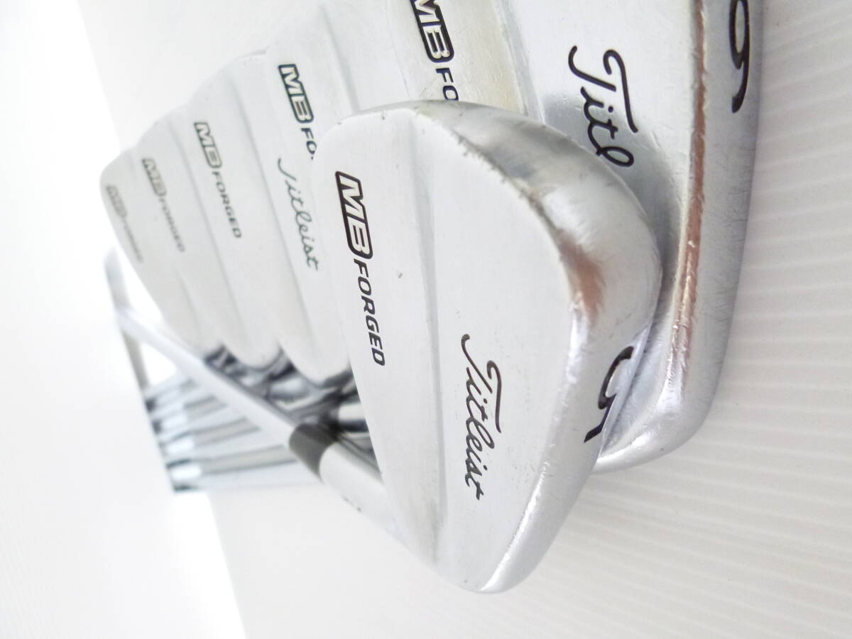 Titleist MB 712 Irons (6pc) — Dynamic Gold X100 X — Japan Model, Used