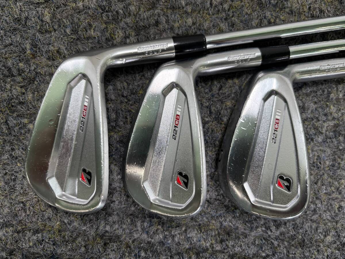 Bridgestone 221CB Irons 22-09 (6pc) — Modus3 120 S — Japan Model, Used