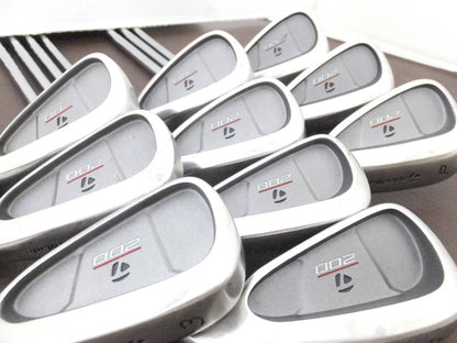 TaylorMade 200 Irons (10pc) — Flex R — Japan Model, Used