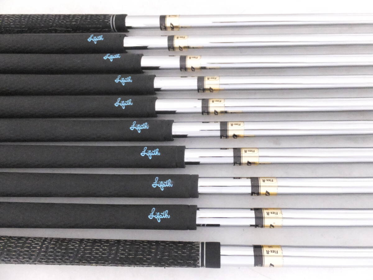TaylorMade 200 Irons (10pc) — Flex R — Japan Model, Used