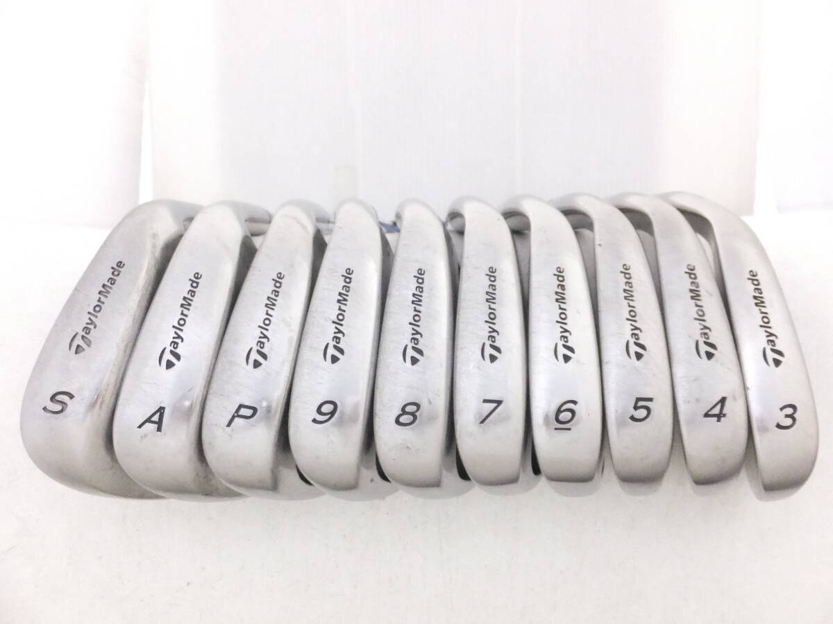 TaylorMade 200 Irons (10pc) — Flex R — Japan Model, Used