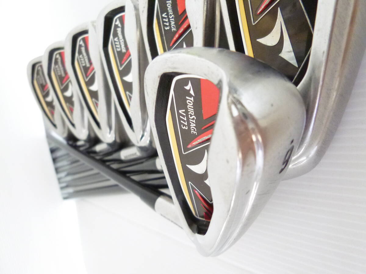 Bridgestone TourStage V773 Irons (7pc) — Flex S — Japan Model, Used