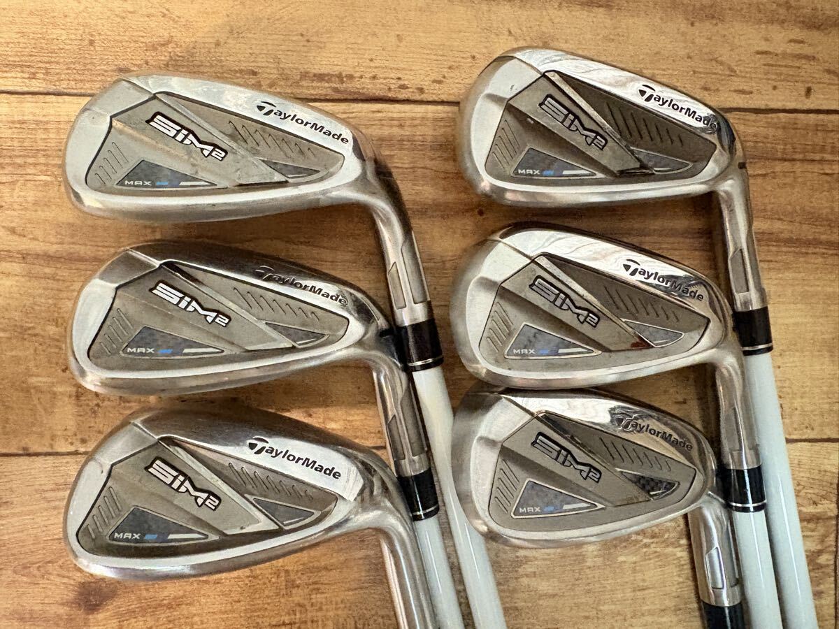 TaylorMade Sim2 Max Ladies Irons (6pc) — TENSEI L — Japan Model, Used
