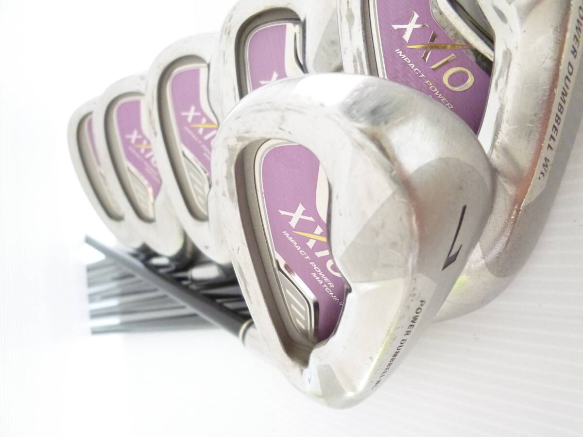 Dunlop XXIO 6 Ladies Irons (6pc) — Flex A — Japan Model, Used