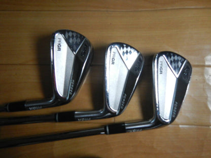 PRGR RS Forged Irons (6pc) — Flex S — Japan Model, Used