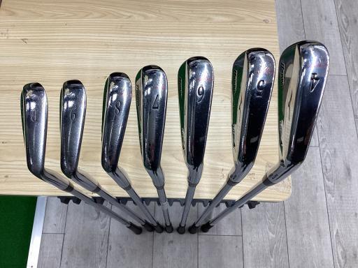 Mizuno MP-4 Irons (7pc) — Dynamic Gold S — Japan Model, Used