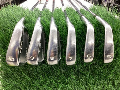 HONMA Tour World TW737V Irons (6pc) — Flex X — Japan Model, Used