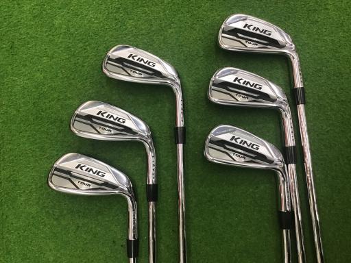 Cobra King Tour MIM Copper Irons (6pc) — Flex S — Japan Model, Used