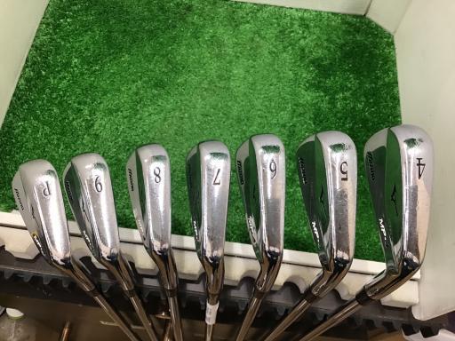 Mizuno MP-4 Irons 4-PW (7pc) — Steel S — Japan Model, Used