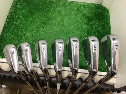 Mizuno MP-4 Irons 4-PW (7pc) — Steel S — Japan Model, Used