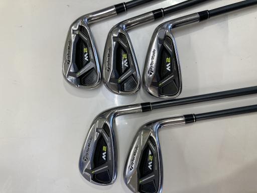TaylorMade M2 Irons (5pc) — Flex S — Japan Model, Used