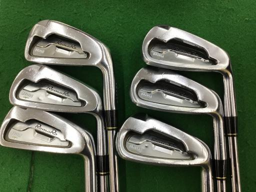 RomaRo Ray V Irons 5-PW (6pc) — Dynamic Gold S — Japan Model, Used