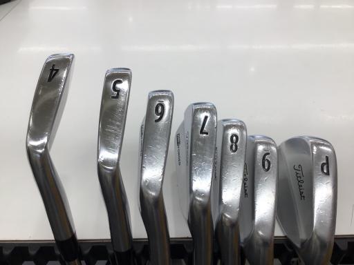 Titleist MB 712 Irons (7pc) — Dynamic Gold S — Japan Model, Used