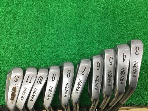 HONMA LB-737 Irons (10pc) — Flex S — Japan Model, Used