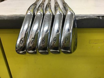 Mizuno MP-4 Irons 6-PW (5pc) — Flex S — Japan Model, Used