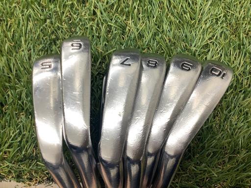 HONMA Tour World TW747V Irons 5-10 (6pc) — AMT TOUR WHITE S — Japan Model, Used