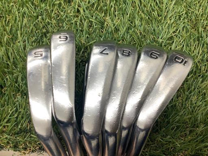 HONMA Tour World TW747V Irons 5-10 (6pc) — AMT TOUR WHITE S — Japan Model, Used