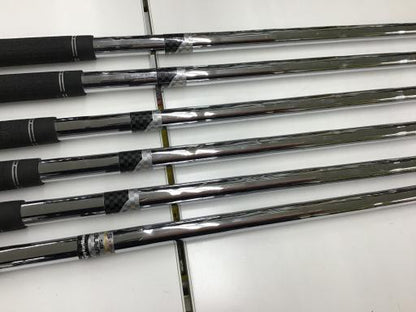 TaylorMade Burner Plus Irons 4-9 (6pc) — RE-AX 85 STEEL S — Japan Model, Used