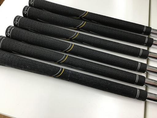 TaylorMade Burner Plus Irons 4-9 (6pc) — RE-AX 85 STEEL S — Japan Model, Used