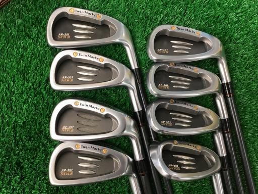 HONMA Twin Marks AP-301 Irons (8pc) — Flex L — Japan Model, Used