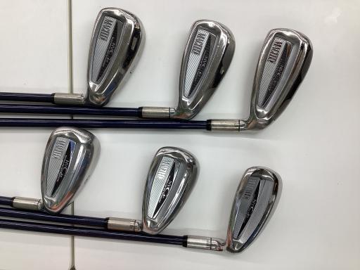 MacGregor MacTec NVG2 Irons (6pc) — Flex R — Japan Model, Used