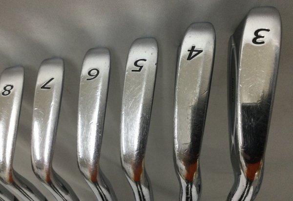 PRGR TR 900 MD Irons 3-PW (8pc) — Flex S — Japan Model, Used