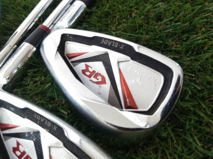 Bridgestone Tourstage X-Blade 707 Irons 5-PW (6pc) — Dynamic Gold S200 S — Japan Model, Used