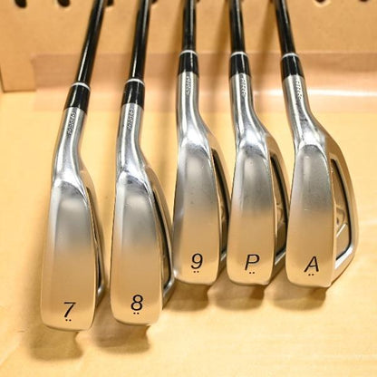 PRGR 05 2023 Irons 7-AW (5pc) — MCI SR — Japan Model, Used