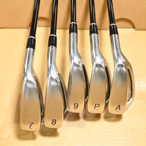 PRGR 05 2023 Irons 7-AW (5pc) — MCI SR — Japan Model, Used