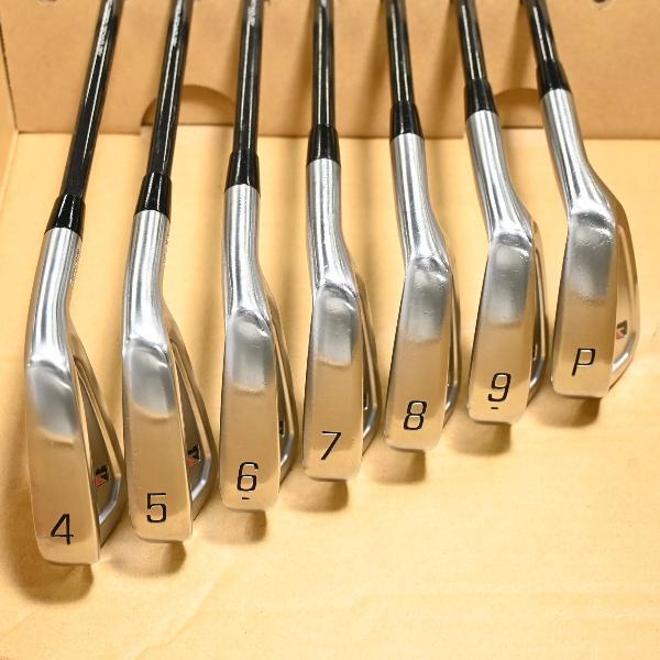 Bridgestone 221CB Irons 4-PW (7pc) — Flex S — Japan Model, Used