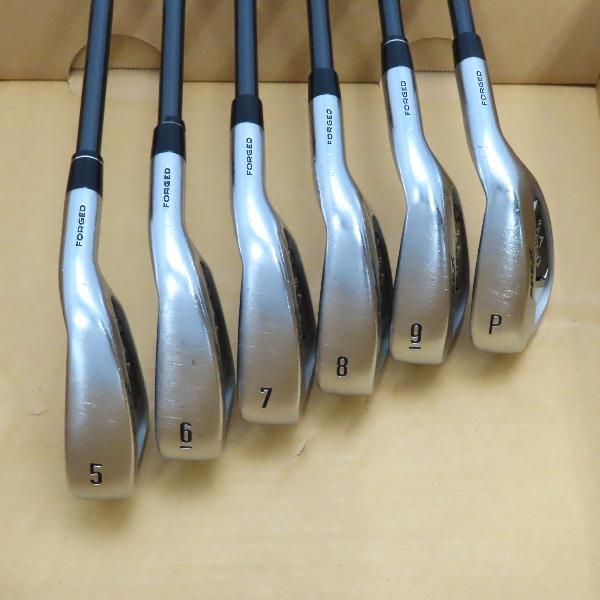 Callaway APEX DCB 2021 Irons 5-PW (6pc) — Diamana R — Japan Model, Used