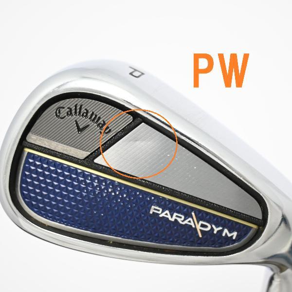Callaway Paradym Irons 7-AW (5pc) — Zelos 7 S — Japan Model, Used