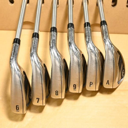 Callaway Mavrik Irons 6-AW (6pc) — Diamana R — Japan Model, Used
