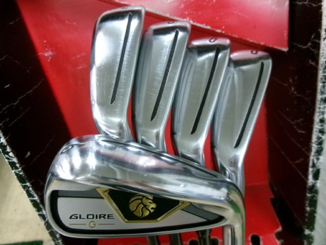 TaylorMade M Gloire Irons 6-9 (5pc) — Flex S — Japan Model, Used