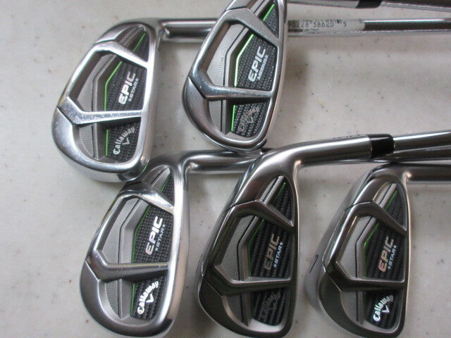 Callaway Epic Star Irons (5pc) — Zelos 7 S — Japan Model, Used