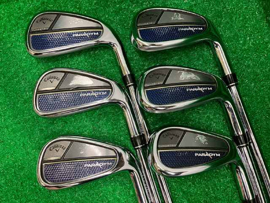 Callaway Paradym Irons 6-9 (6pc) — Zelos 8 R — Japan Model, Used