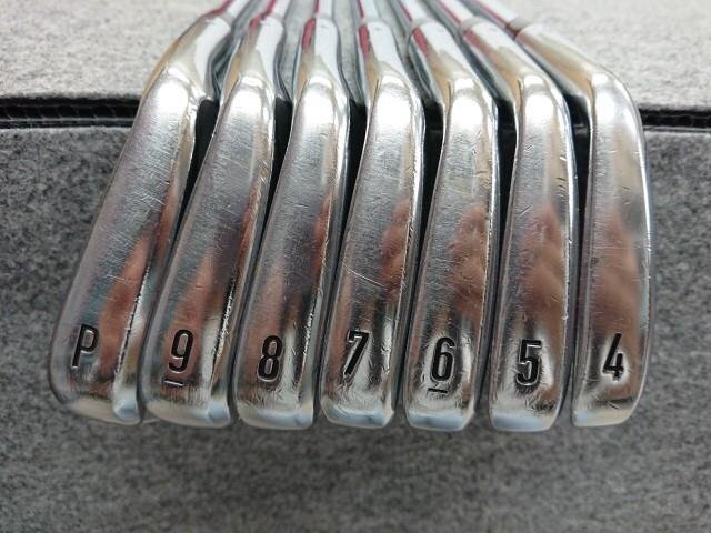 Callaway RAZR X Muscle Back Irons 4-pw (7pc) — Dynamic Gold S300 S — Japan Model, Used