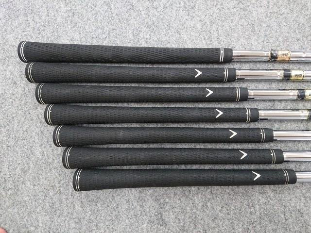 Callaway RAZR X Muscle Back Irons 4-pw (7pc) — Dynamic Gold S300 S — Japan Model, Used