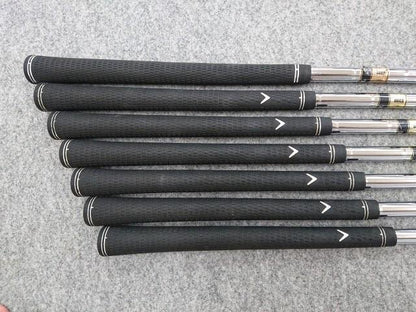 Callaway RAZR X Muscle Back Irons 4-pw (7pc) — Dynamic Gold S300 S — Japan Model, Used