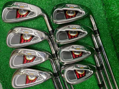 TaylorMade Burner XD Irons 5-9 (8pc) — NS PRO 950GH R — Japan Model, Used