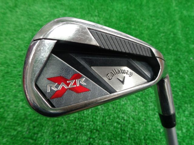 Callaway RAZR X Ladies Irons 7-9 (6pc) — Flex L — Japan Model, Used