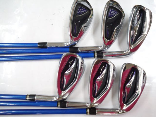 Mizuno JPX EIII Hot Metal Irons 7-9 (6pc) — Flex R — Japan Model, Used